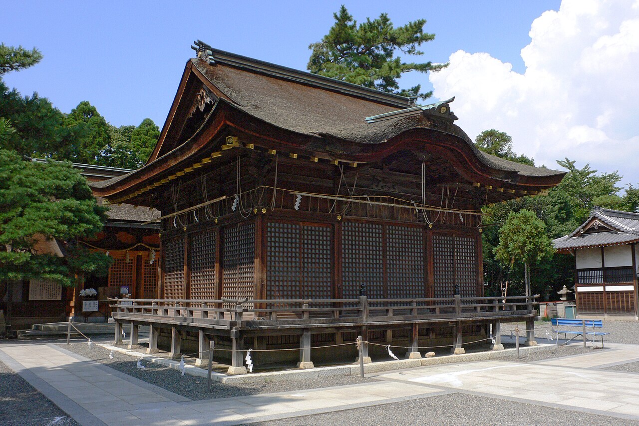 長浜八幡宮の社殿